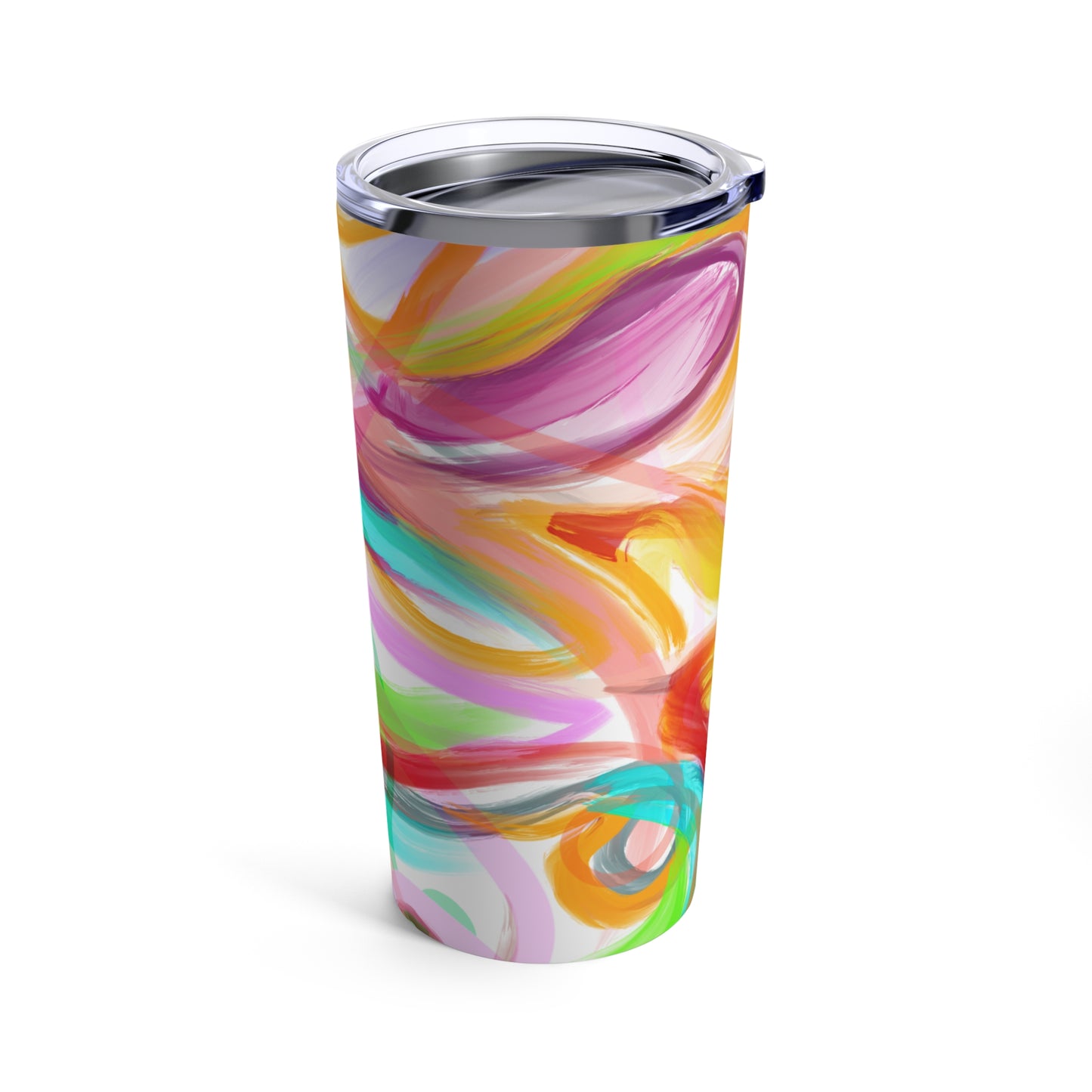 Rainbow Swirl Tumbler 20oz