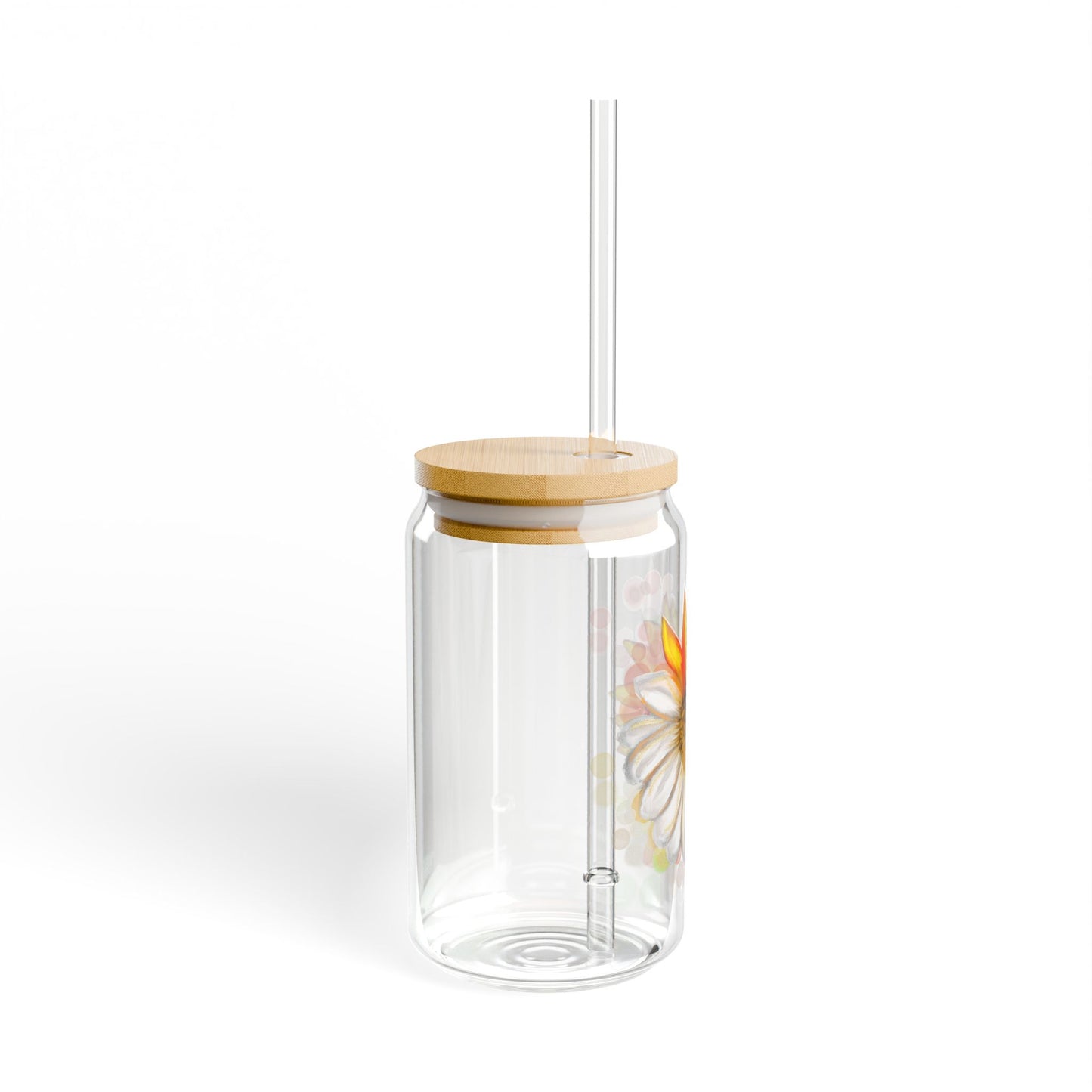 SunDaisy Glass Sipper